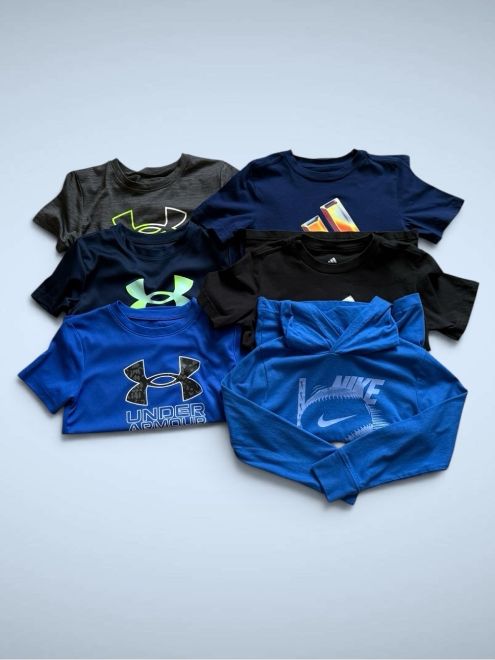 Assorted Athletic Tee Set